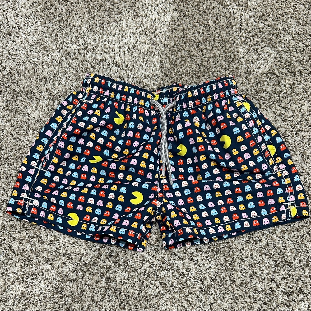 MC2 Saint Barth pac man swim shorts. Size 6y.